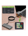 TECHLY KVM USB-C Switch 8K DisplayPort 1.4 2xUSB-C 3xUSB 2.0 - nr 6