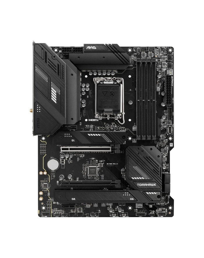 MSI MAG B760 TOMAHAWK WIFI LGA1700 ATX MB DDR5 2xPCIe x16 4xSATA główny