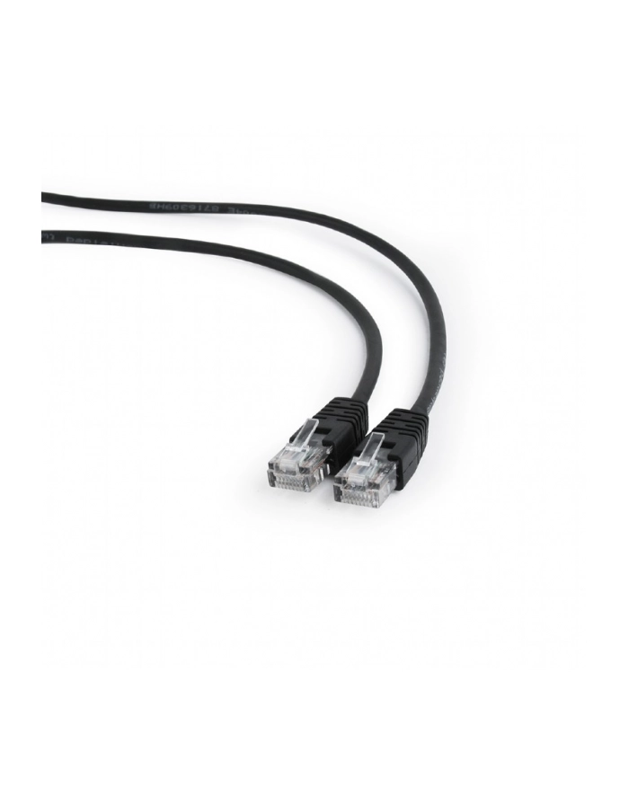 GEMBIRD patchcord RJ45 osłonka zalewana kat 5e UTP 7.5m czarny główny