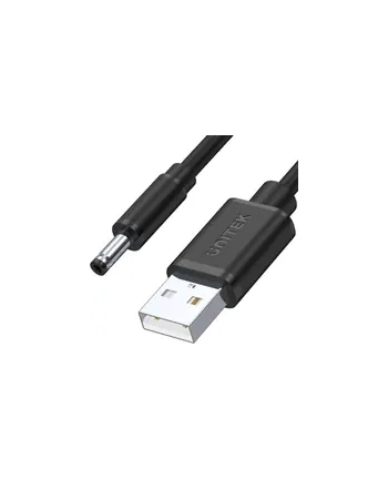 Unitek-kabel zasilający USB - wtyk DC 35/135 mm