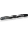 Patch panel 16 port 1U kat.5e czarny - nr 22