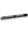 Patch panel 16 port 1U kat.5e czarny - nr 6