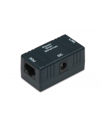 Pasywny zasilacz PoE 1xR J45 1xDC 1xPoE