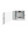 Szafka wisząca 19'''', 9U ,600x450mm, RAL7035, zmontowana - nr 43