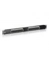 Patch panel 16 port 1U kat.5e czarny - nr 2