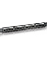 Patch panel 24 port 1U kat.5e czarny - nr 16