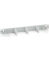 Organizer kabli do szaf 19''1U szary - nr 23