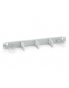 Organizer kabli do szaf 19''1U szary - nr 24