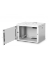 Szafka wisząca 19'''', 7U 600x450mm, RAL 7035 zmontowana - nr 3