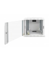 Szafka wisząca 19'''', 9U ,600x450mm, RAL7035, zmontowana - nr 17