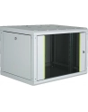 Szafka wisząca 19'''', 9U ,600x450mm, RAL7035, zmontowana - nr 38