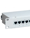 Patch panel 16 port 1U kat.6  ekranowany szary - nr 17