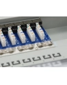 Patch panel 16 port 1U kat.6  ekranowany szary - nr 47