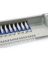 Patch panel 24 port 1U kat.6 ekranowany szary - nr 14