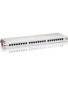 Patch panel 24 port 1U kat.6 ekranowany szary - nr 43