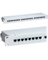 Patch panel 24 port 1U kat.6 ekranowany szary - nr 45
