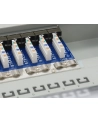 Patch panel 24 port 1U kat.6 ekranowany szary - nr 9