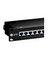 Patch panel 16 port 1U kat.6  ekranowany czarny - nr 10