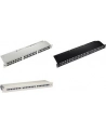 Patch panel 24 port 1U kat.6  ekranowany czarny - nr 26