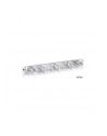 Organizer kabli do szaf 19''1U szary - nr 11
