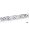 Organizer kabli do szaf 19''1U szary - nr 13