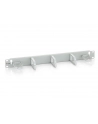 Organizer kabli do szaf 19''1U szary - nr 8