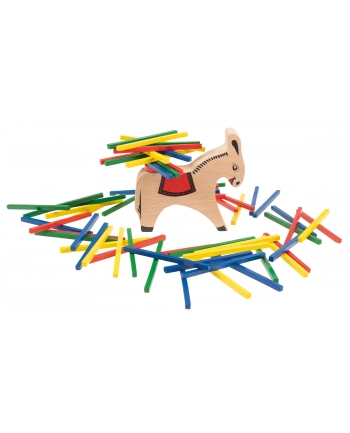 Donkey Game Załaduj osiołka Wooden classic gra 59006 TACTIC