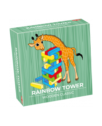 Rainbow Tower Wooden classic gra 59007 TACTIC