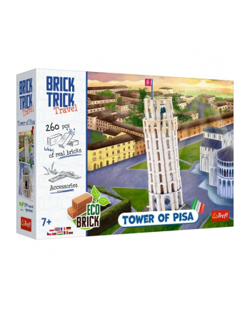 trefl Klocki Brick Trick Podróże - Krzywa Wieża w Pizie 61610