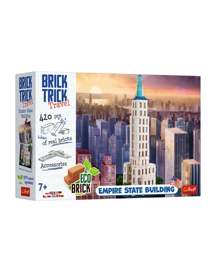 trefl Klocki Brick Trick Podróże - Empire State Building 61785 główny