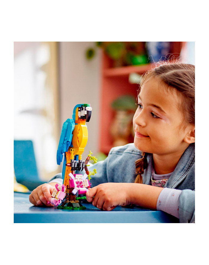 LEGO 31136 CREATOR Egzotyczna papuga p6 główny
