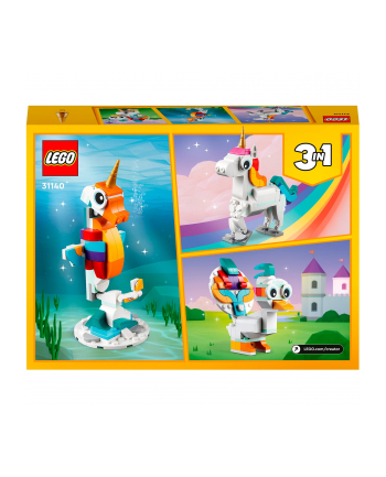 LEGO 31140 CREATOR Magiczny jednorożec p4