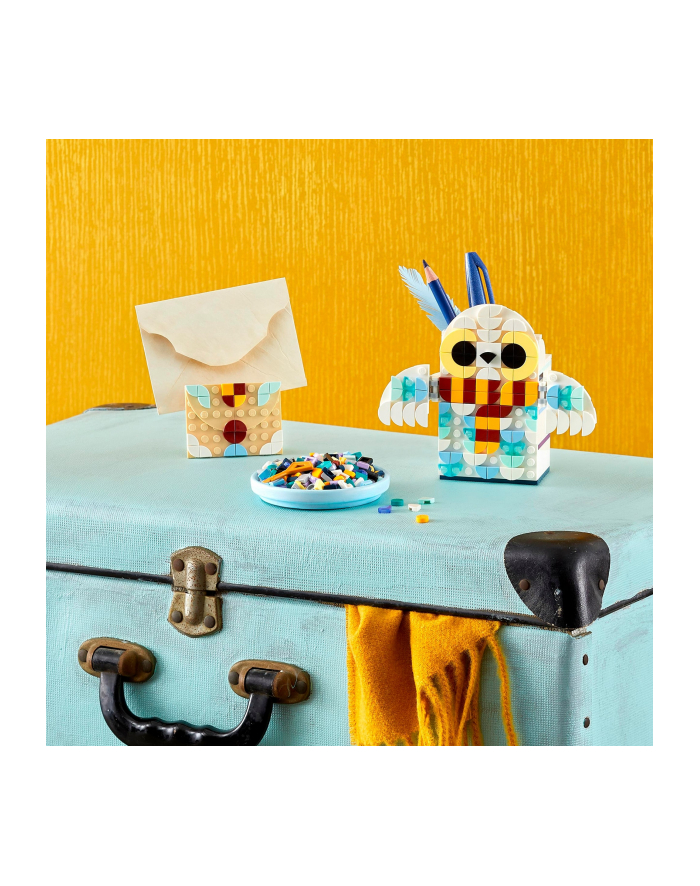 LEGO 41809 DOTS Harry Potter Pojemnik na długopisy w kształcie Hedwigi p6 główny