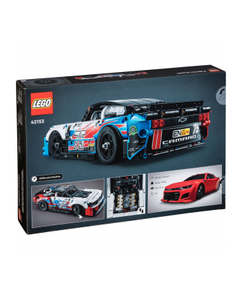 LEGO 42153 TECHNIC Nowy Chevrolet Camaro ZL1 z serii NASCAR p3