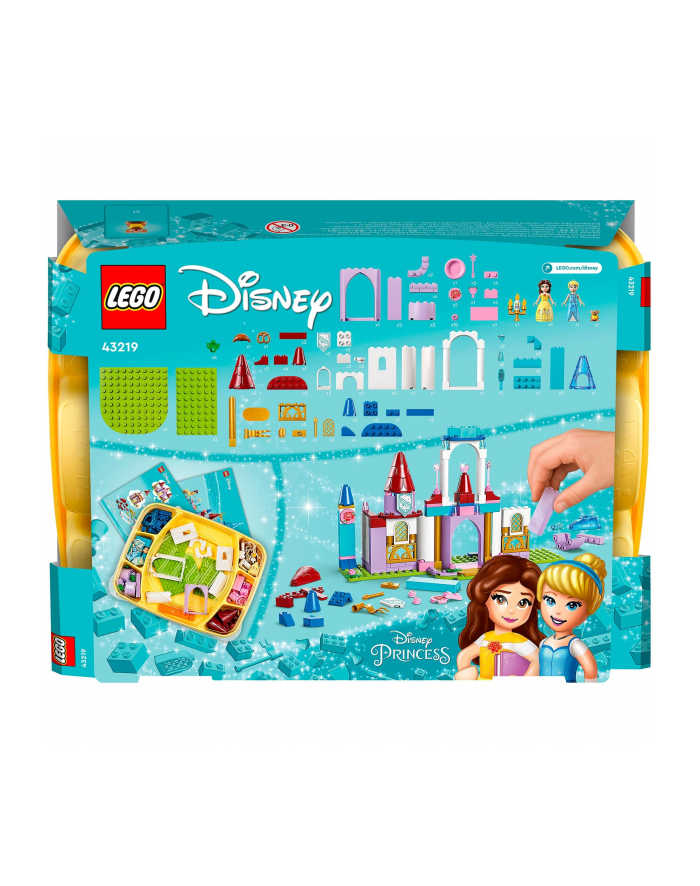 LEGO 43219 DISNEY PRINCESS Kreatywne zamki księżniczek Disneya p5 główny