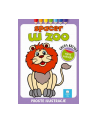 booksandfun Kolorowanka Gruba kreska Spacer w Zoo. Books and fun - nr 1