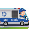 booksandfun Kolorowanka wykrojnik Policja. Books and fun - nr 1