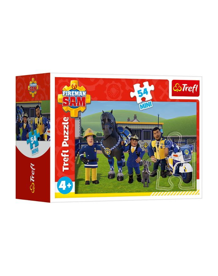 Puzzle 54el Mini Strażak Sam w gotowości. 54205 TREFL główny