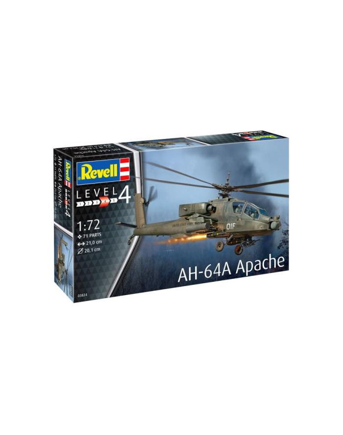 cobi Helikopter do sklejania 1:144 03824 AH-64A Apache Revell główny