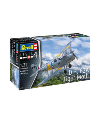 cobi Samolot do sklejania 1:32 03827 D.H. 82A Tiger Moth Revell