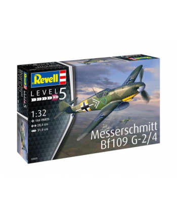cobi Samolot do sklejania 1:32 03829 Messerschmitt Bf109G-2/4 Revell