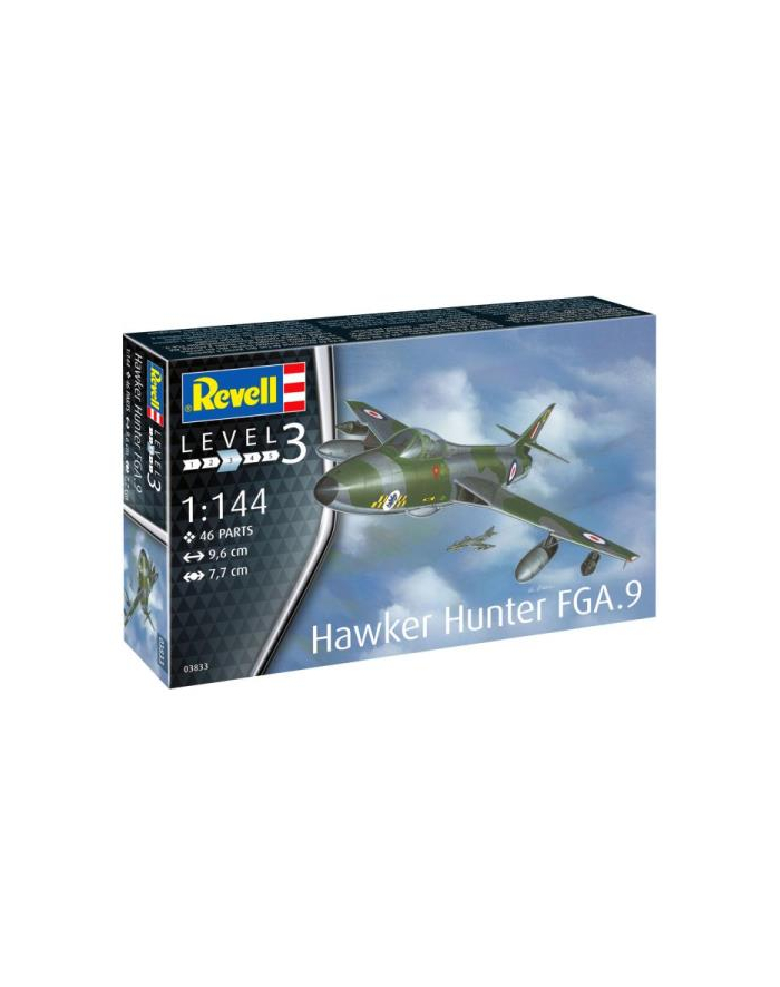 cobi Samolot do sklejania 1:144 03833 Hawker Hunter FGA.9 Revell główny