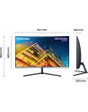 samsung Monitor 31,5 cala LU32R590CWPXEN VA 3840x2160 UHD 16:9 1xHDMI/1xDP 4 ms (GTG) zakrzywiony 2 lata d2d - nr 191