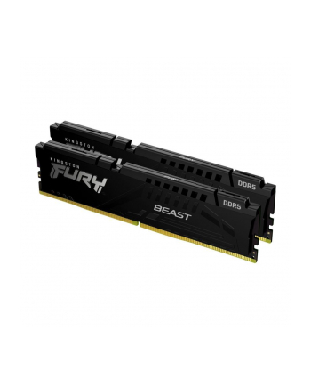 kingston Pamięć DDR5 Fury Beast Black  16GB(2* 8GB)/5200  CL36 EXPO