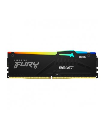 kingston Pamięć DDR5 Fury Beast Black RGB  32GB(1*32GB)/5600  CL36 EXPO