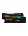 kingston Pamięć DDR5 Fury Beast Black RGB  64GB(2*32GB)/5600  CL36 EXPO - nr 9