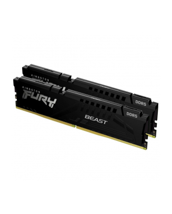 kingston Pamięć DDR5 Fury Beast Black  64GB(2*32GB)/5600  CL36