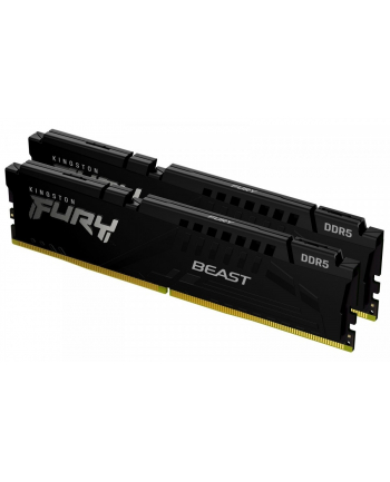 kingston Pamięć DDR5 Fury Beast Black  16GB(2* 8GB)/6000  CL36 EXPO