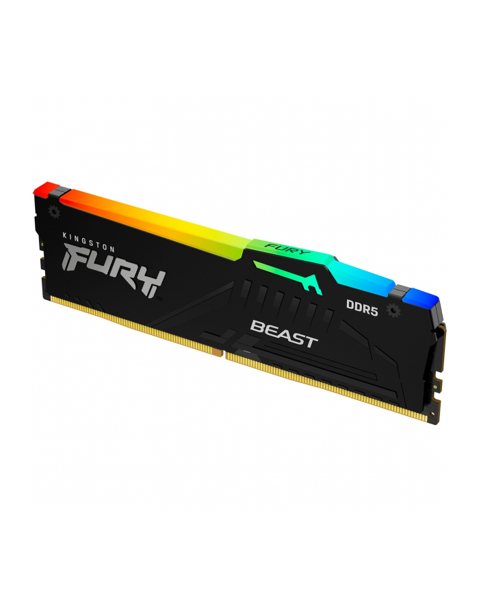 kingston Pamięć DDR5 Fury Beast Black RGB  32GB(1*32GB)/6000  CL40 główny