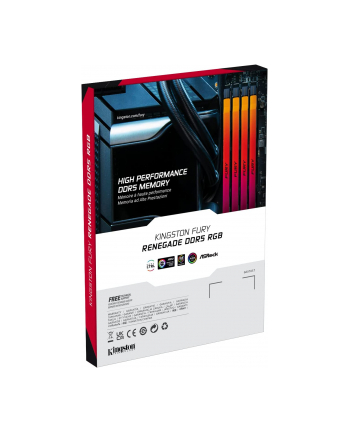 kingston Pamięć DDR5 Fury Renegade RGB  16GB(1*16GB)/6800  CL36 nr 2